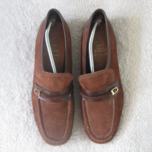 Hush Puppies Brown Suede Loafers main image 9